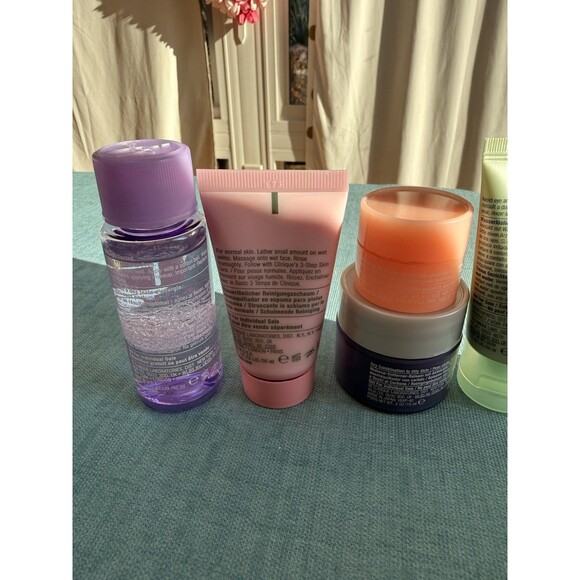 Clinique Take it off/All About Clean/7 Day Scrub/All About Eyes/skin care set 5 - Picture 5 of 8
